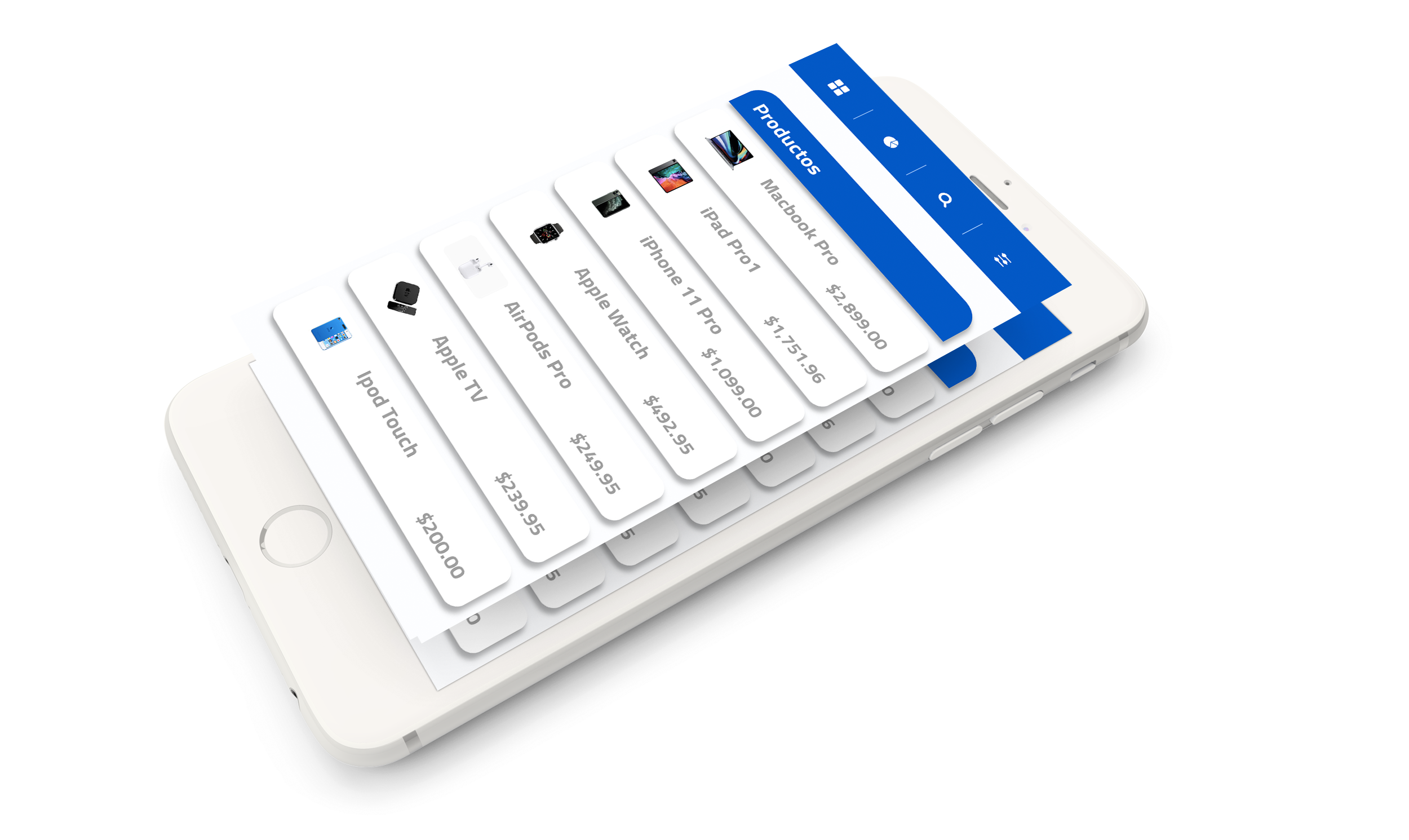 Productos & Servicios app móvil Productos & Servicios app móvil
