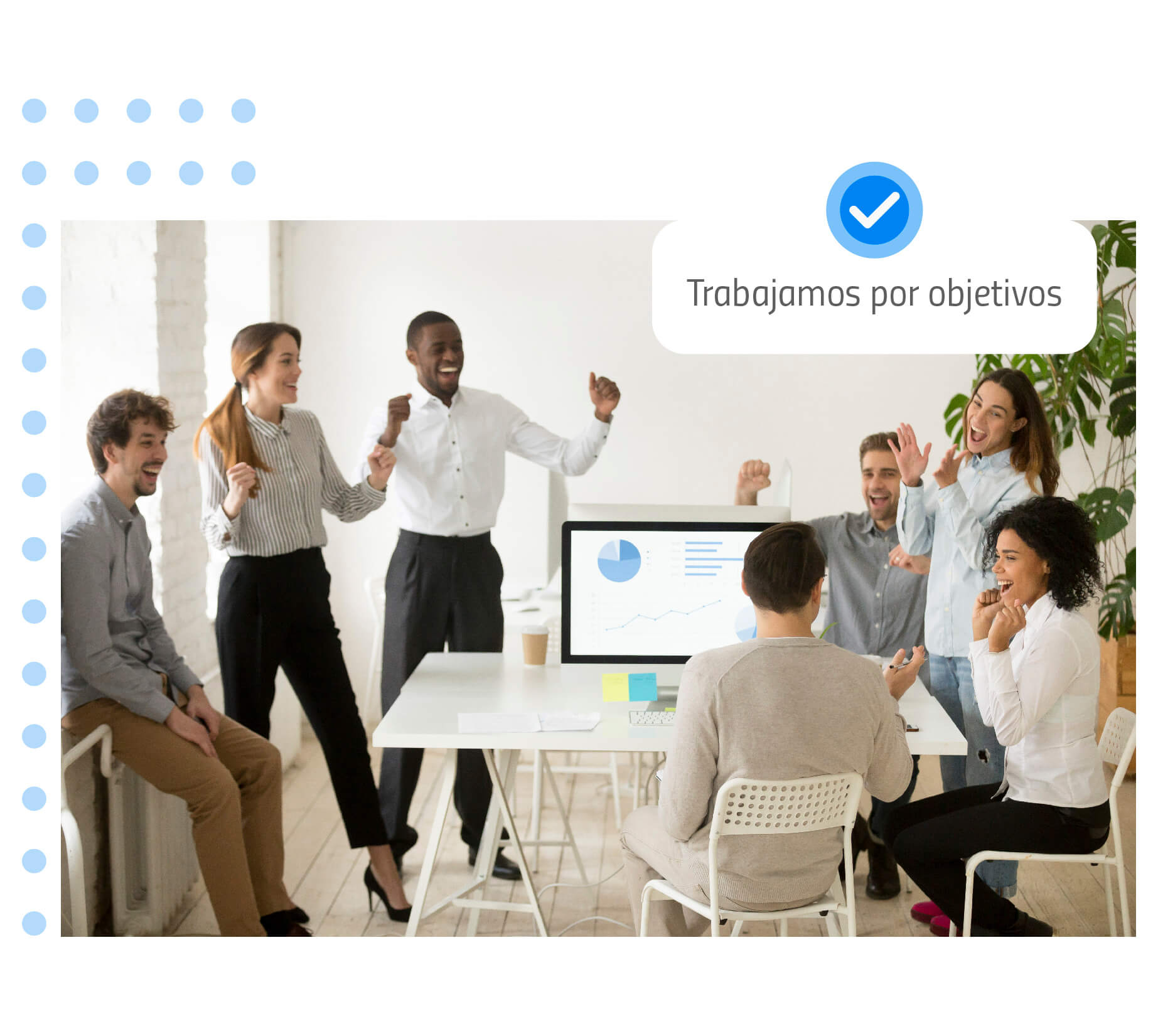 trabaje con nosotros y por objetivos