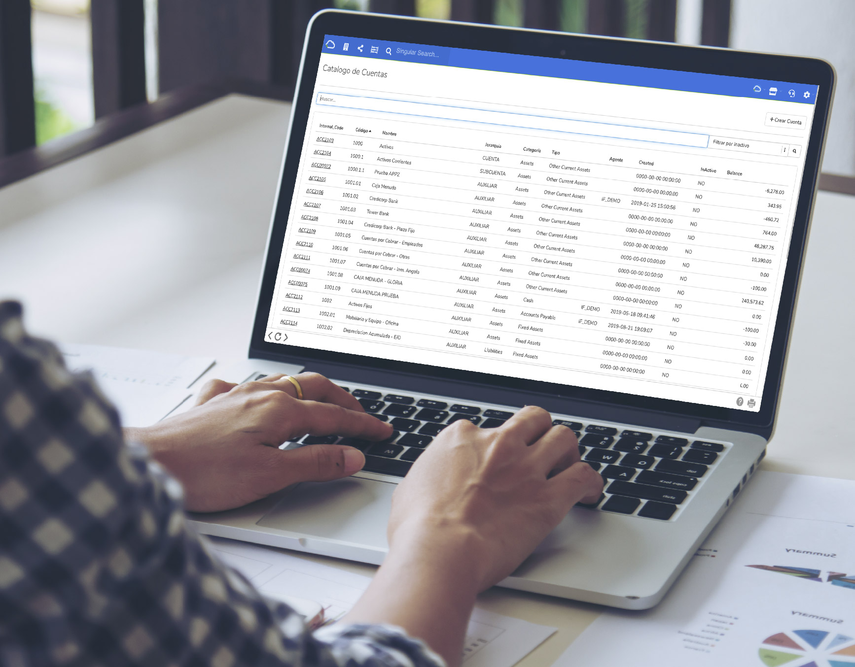 Accounting Accounts Catalogue