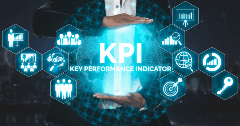 KPIs para retail: dashboard con métricas de ventas, inventario y rentabilidad en pantalla de computadora